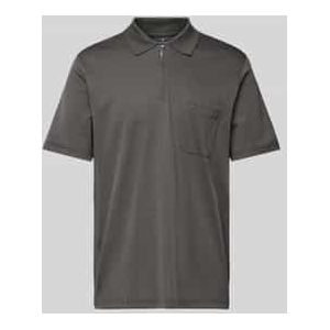 Regular fit poloshirt met borstzak