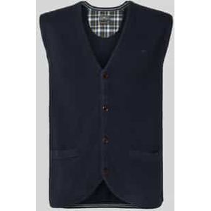 Gilet in gebreide look