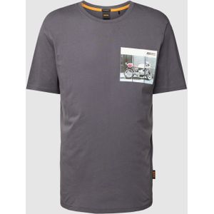 Relaxed fit T-shirt met motiefprint
