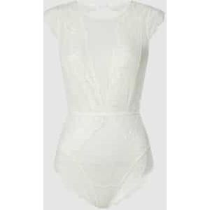 Body met gebloemd kant
