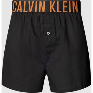 Boxershort met elastische logoband in een set van 2 stuks