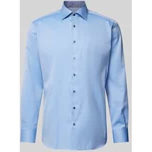 Modern fit zakelijk overhemd met kentkraag