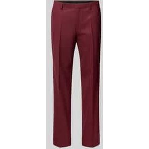Slim fit pantalon van wolmix, model 'HESTEN'