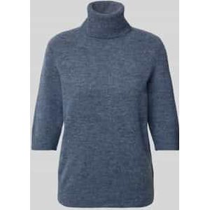 Gebreide pullover met 1/2-mouwen, model 'NESSIE'