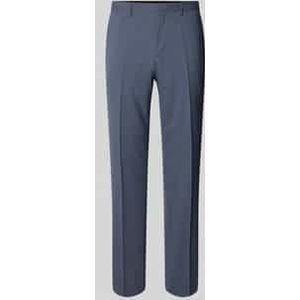 Slim fit pantalon met scheerwol, model 'HESTEN'