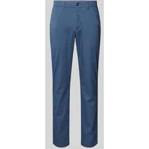 Regular fit chino met achterzakken