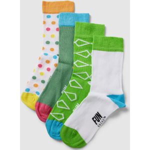 Sokken met colour-blocking-design