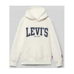 Hoodie met kangoeroetas model 'THE GREAT HIGHWAY'