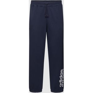 Sweatpants met labelprint