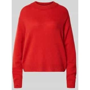 Kasjmier pullover met ribboorden