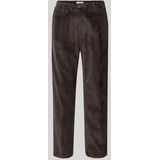 Regular fit corduroy broek met achterzakken, model 'CHASY'