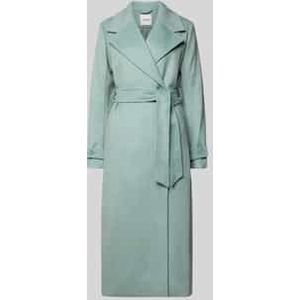 Lange jas met reverskraag, model 'Kasimira'