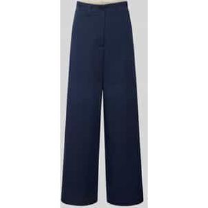 Relaxed fit wijde broek van puur katoen, model 'ALFEO'