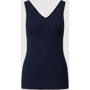 Tanktop met structuurmotief