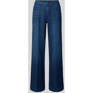 Jeans - Soft Navy Blue - Five-Pocketsstijl - Hoog Taillehoogte