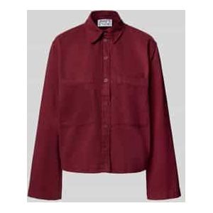 Overhemdblouse met knoopsluiting