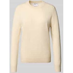 Gebreide pullover van kasjmier met ronde hals