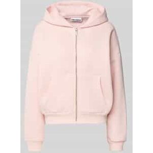 Oversized sweatjack met capuchon