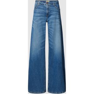 Flared jeans in 5-pocketmodel, model 'PALAZZO'