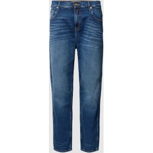 Relaxed tapered jeans in 5-pocketmodel, model 'SANDOT'