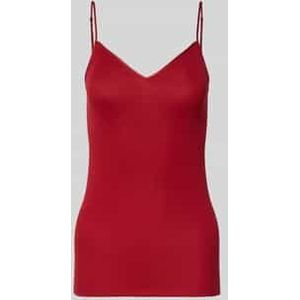 Hanro - Cotton Seamless - Spaghettitop - Zwart