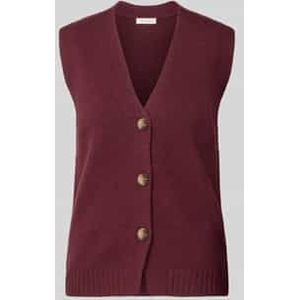 Christian Berg Woman - Mouwloos Vest - Wol - V-hals