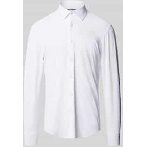 BOSS - Slim Fit Overhemd - Blauw - Gerecycled Polyamide