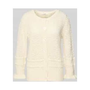 Cardigan met ronde hals, model 'NAJO'