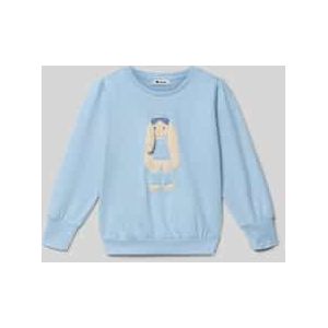Sweatshirt met ronde hals