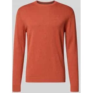 Tom Tailor - Regular Fit - Gebreide Pullover - Mêlee - Zuiver Katoen