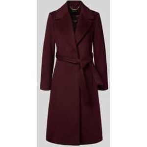 Lauren Ralph Lauren - Lange Jas - Dames - Regular Fit - Reverskraag - Strikceintuur