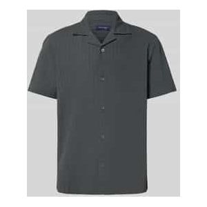 Regular fit vrijetijdsoverhemd met halflange mouwen