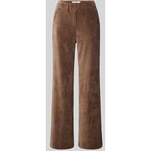 Wide leg corduroy broek met elastische band, model 'Style.Maine'