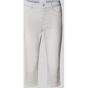 Capri-jeans met steekzakken, model 'Ana'