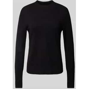 Gebreide pullover met ribboorden