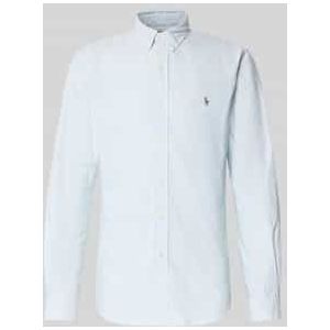 Polo Ralph Lauren - Slim Fit - Vrijetijdsoverhemd - Katoen - Blauw