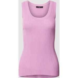 Tanktop met structuurmotief, model 'CEYLON'