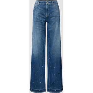 Jeans met siersteentjes, model 'AIMEE'