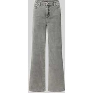 Wide leg corduroy broek met steekzakken