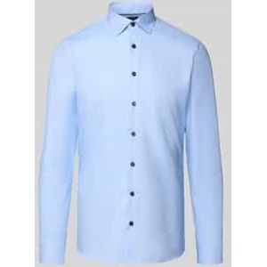 Super slim fit zakelijk overhemd met kentkraag