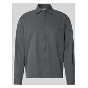 Slim fit vrijetijdsoverhemd met kentkraag