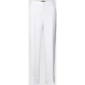 Chino met bandplooien, model 'KRYSTAL'