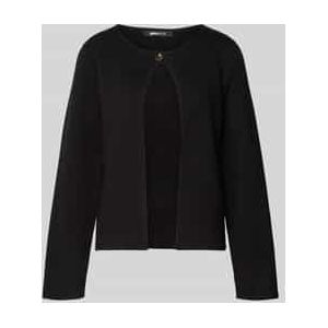 Cardigan van viscosemix met knoopsluiting