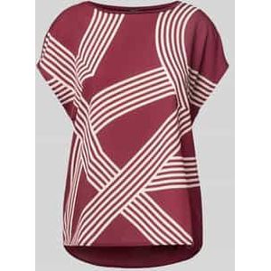 Opus - Top Sabethi - Rood - Dames Top - Korte Mouwen