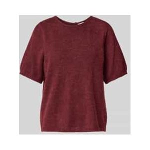 Gebreide pullover met ronde hals, model 'KAMARA'