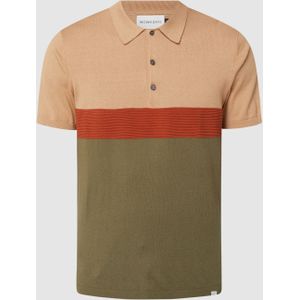 Poloshirt met zijde