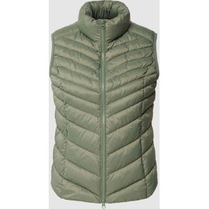 Bodywarmer met opstaande kraag