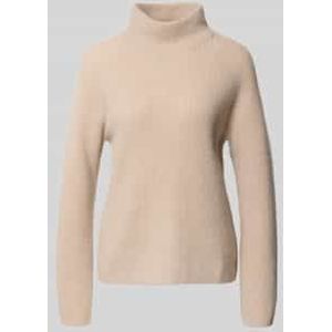 Gebreide pullover van kasjmier met opstaande kraag