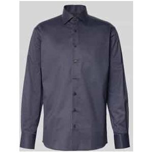 Modern fit zakelijk overhemd met kentkraag