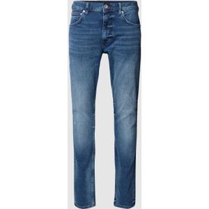 Tapered fit jeans in 5-pocketmodel, model 'HOUSTON'
